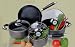 7PC Aluminum Heavy Gauge Non-Stick Pan Casserole Cookware Set