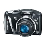 Canon PowerShot SX130IS 12.1 MP Digital Camera with 12x Wide Angle Optical Image Stabilized Zoom with 3.0-Inch LCD