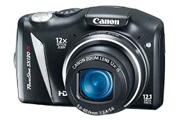 Canon PowerShot SX130IS 12 1 MP Digital Camera with 12x Wide Angle Optical Image Stabilized Zoom with 3 0-Inch LCD