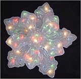 24 Giant Snowflake with 70 Multi Lights. 98008.