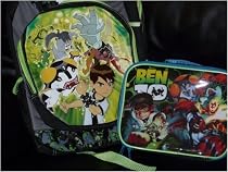 Ben 10 - 16 Inch Backpack and insulated Lunch Box