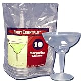 Plastic 12 ounce Margarita Glasses 10 count)
