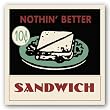 Sandwich by AdGraphics 11"x11" Art Print Poster