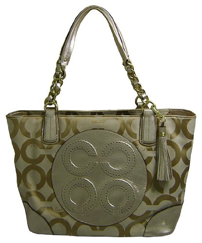 Coach Colette Signature C Op Art Sateen Tote 
