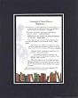 Compilation of Motivational & Inspirational Quotes on Happiness Vol.1 - 8 x 10 inches Poem on 11 x 14 inches Double Beveled Matting
