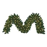 UPC 086131000768 product image for Kurt Adler Pre-Lit Vanderbilt Garland, 9-Feet by 14-Inch | upcitemdb.com