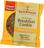 Erin Baker's Breakfast Cookie Morning Glory, 3-Ounce Individually Wrapped Cookies (Pack of 12)