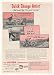 1952 Oliver Tractor Strait-Line Loader Bulldozer Print Ad