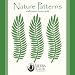 Pomegranate Nature Patterns Square Embossed Boxed Note Card Set (Pack of 2)