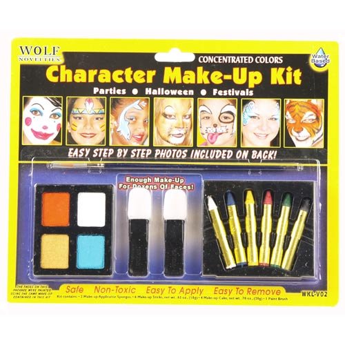 Multi Face Character Face Painting Kit