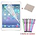 BESDATA Ultra Thin Magnetic Smart Cover (Wake/Sleep Function) & Clear Back Case for Apple iPad Mini 2 / Mini 3 (with Retina Display) + Screen Protector + Cleaning Cloth + Stylus, Grey - PT3108