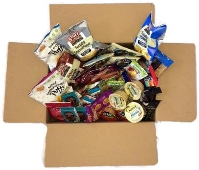 Gluten Free Snacks Care Package Gift in a Box Bundle (44 Snacks)