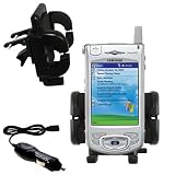 Samsung SPH-i700 Auto Vent Holder with Car Charger - Uses Gomadic TipExchange