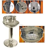 Eigenschaften Kitchen-King BBQ Whit 2369 / Säulengrill Standgrill Gartengrill BBQ Barbeque