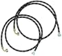Whirlpool 8212638RP 6-Foot Industrial Braided Fill Hose with 90 Degree Elbow, 2-Pack