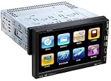 Power Acoustik PTID-7002NR Detachable 7-Inch AM/FM Receiver Oversized Single Din