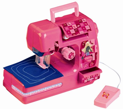 Childrens Toyshop  Toys : Lexibook Barbie Sewing Machine