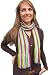 Honest Handmade Cotton Scarf - Festive Winter (100% Crocheted By Hand, Extra ...