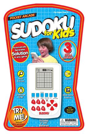 Sudoku for Kids Hand Held Electronic Game