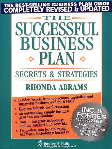 The Successful Business Plan: Secrets & Strategies (Successful