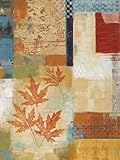 IMAGE OF Waltzing Leaves PREMIUM GRADE Rolled CANVAS Art Print Ursula J. Brenner 20x26