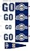 Milwaukee Brewers Animated 3-D Auto Spin-Flags