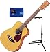 Yamaha JR1 3/4 Scale Mini Folk Guitar w/FREE Guitar Stand and Snark SN3 Box tuner