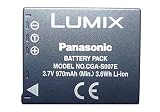 Panasonic CGA-S007E/1B Li-Ion Akku für Lumix DMC-TZ5/4/3/2/1