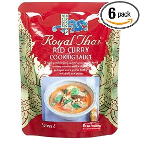 Blue Dragon Thai Red Curry Sauce, 7-Ounce Units (Pack of 6)