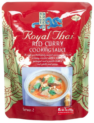 Blue Dragon Thai Red Curry Sauce, 7-Ounce Units (Pack of 6) by BLUE DRAGON