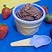 Ice Cream Scoop Set and Ice Cream Bowl with Matching Spoon By Legacy Kitchen Supplies - Comes in Assorted Colors