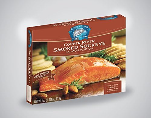 6 -4oz. Smoked Copper River Sockeye Salmon