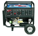 ETQ TG72K12 8,250 Watt 13 HP 420cc 4-Cycle OHV Gas Powered Portable Generator with Electric Start