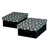 NIPS 110047251 ECO line SILVA Mehrzweckbox A4 mit Deckel, B 27,0 x T 36,0 x H 15,0 cm, 2er Packung, schwarz/wei�