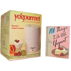 Yogourmet Multi Electric Yogurt Maker with Bonus 101 Things To Do with Yogurt Cookbook