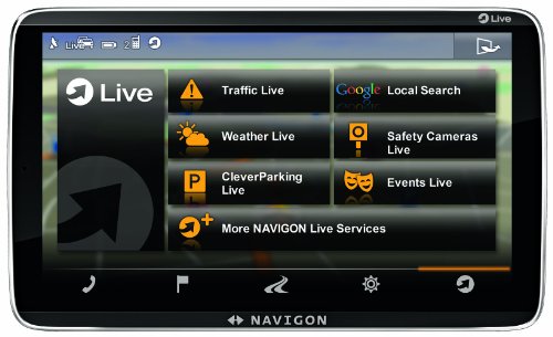 Navigon 92 Premium Live Navigationssystem (12,7 