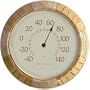 Chaney 00918 14" Natural Rattan Wall Thermometer