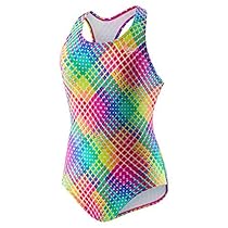 Speedo Big Girls Solid Infinity Splice One Piece Swimsuit ...Multi 5
