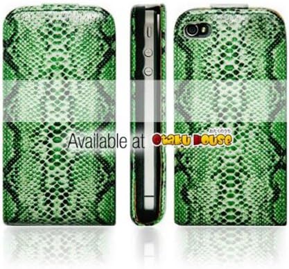 Iphone 4S Case Snake Skin - Jade (Green Iphone Cover)
