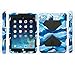 iPad Mini 2 Case, iPad Mini 3 Case, Aceguarder IPad Mini Case Shockproof Waterproof Dirtproof Silicone Cover Case with Stand for iPad Mini 1, iPad Mini 2, iPad mini3 (Navy Camo)