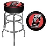 NBA1000-PTB - Portland Trail Blazers NBA Padded Swivel Bar Stool