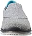 Skechers Performance Women's Go Flex Slip-On Walking Shoe,Charcoal/Blue,6.5 M US