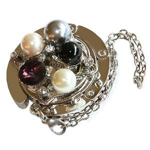 Pearls with Purple Gem