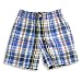 E-Land - Infant Boys Plaid Short, Royal, Red