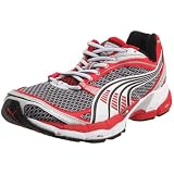 Puma COMPLETE VENTIS 184401 01, Herren Sportschuhe - Running, rot, (white-puma red-black-silver metallic 01), EU 40 1/2, (US 8), (UK 7)