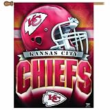 Kansas City Chiefs Vertical Flag