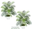TWO 3' Artificial Areca Palm Trees