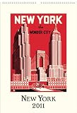 New York Wall Calendar Cavallini 2011