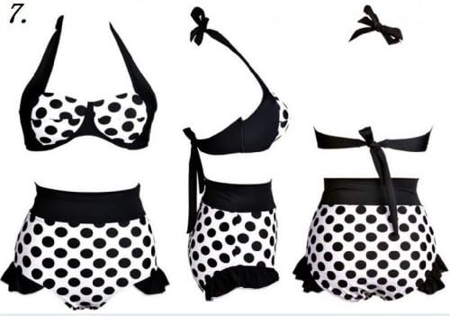 PrettyGirl Bikini Beachdress womens bikini swimwear High Waisted Bottom swimsuits Push Up High Waist Bikini Set