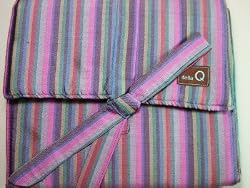 Della Q The Que Purple Circular Knitting Needle Case